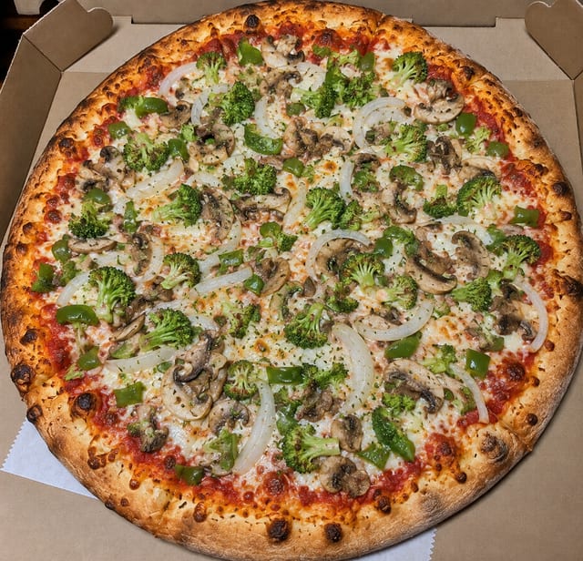 Veggie Lovers Pizza Large.