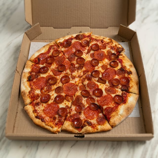 Pepperoni Lovers Pizza Medium.